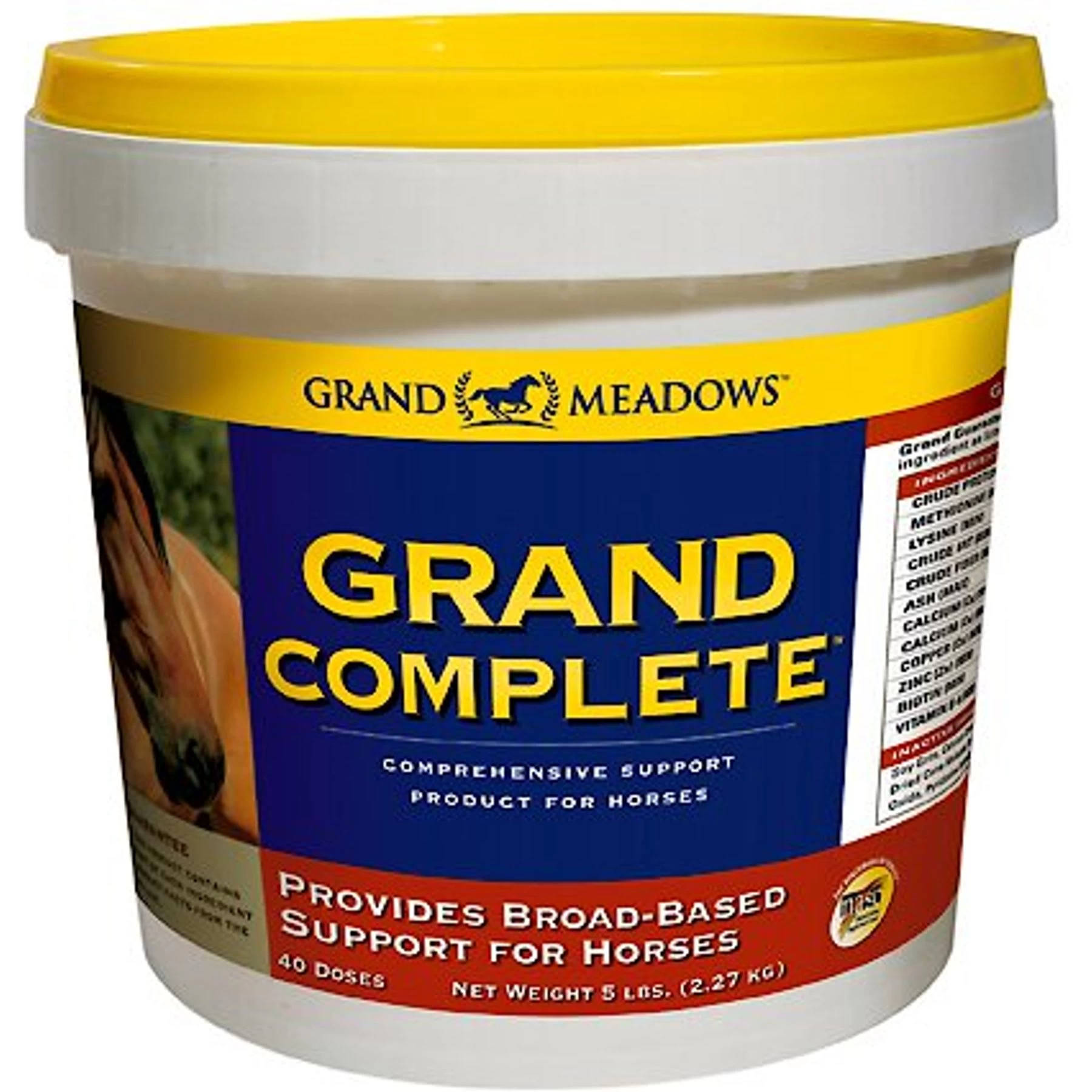 Grand Meadows Grand Complete Comprehensive Support Powder Horse Supplement 1 Grand Meadows Grand Complete Comprehensive Support Powder Horse Supplement