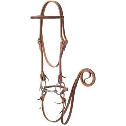 Weaver Leather Double Cheek Buckles Horse Browband Bridle