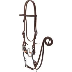 Weaver Leather Working Tack Horse Bridle & Correction Mouth Bit