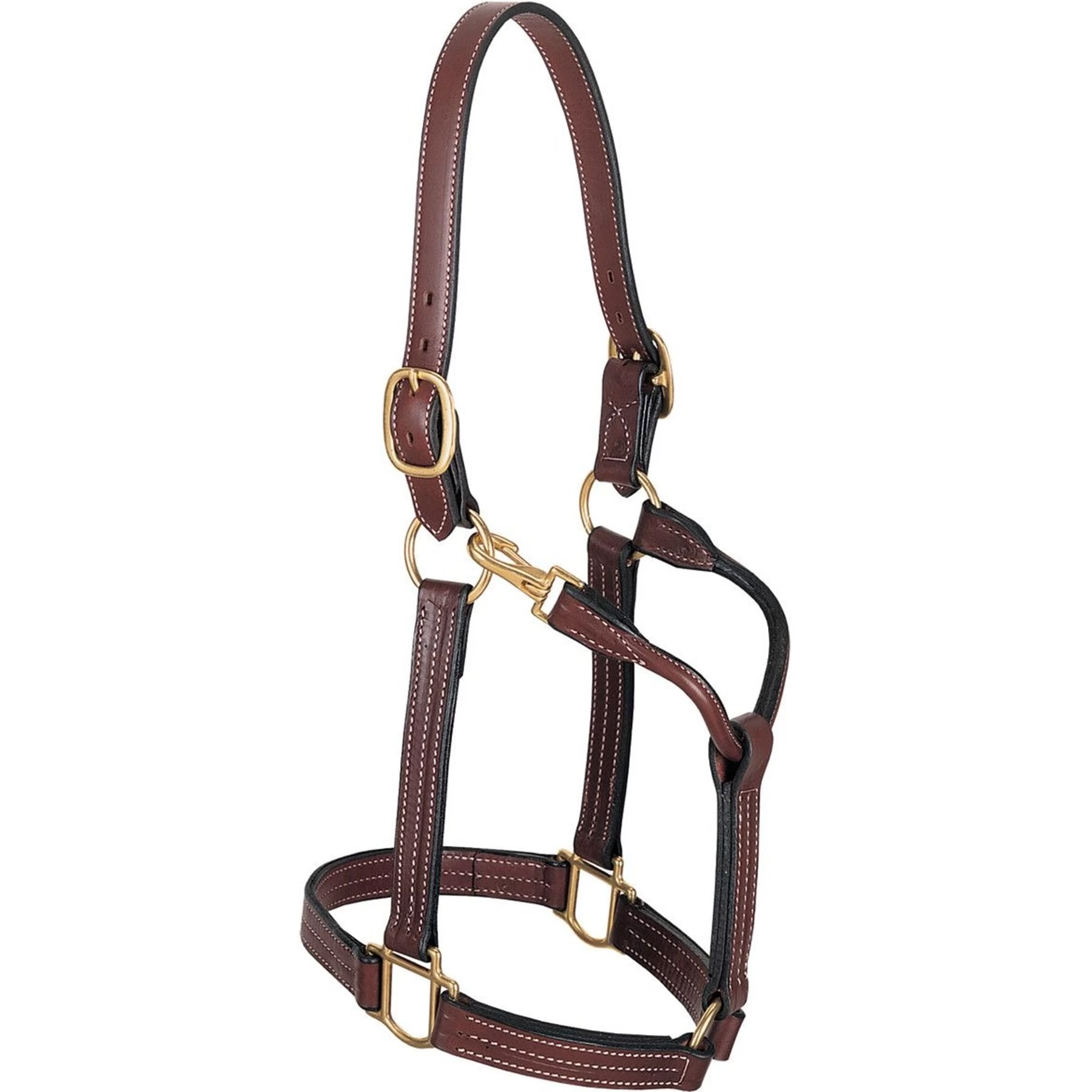 Weaver Leather Thoroughbred Horse Halter & Snap 1 Weaver Leather Thoroughbred Horse Halter & Snap