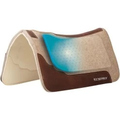 Weaver Leather Synergy Contoured Wool Blend Horse Saddle Pad -Horse Supplies Shop 240119 PT2. AC SS1800 V1681936486