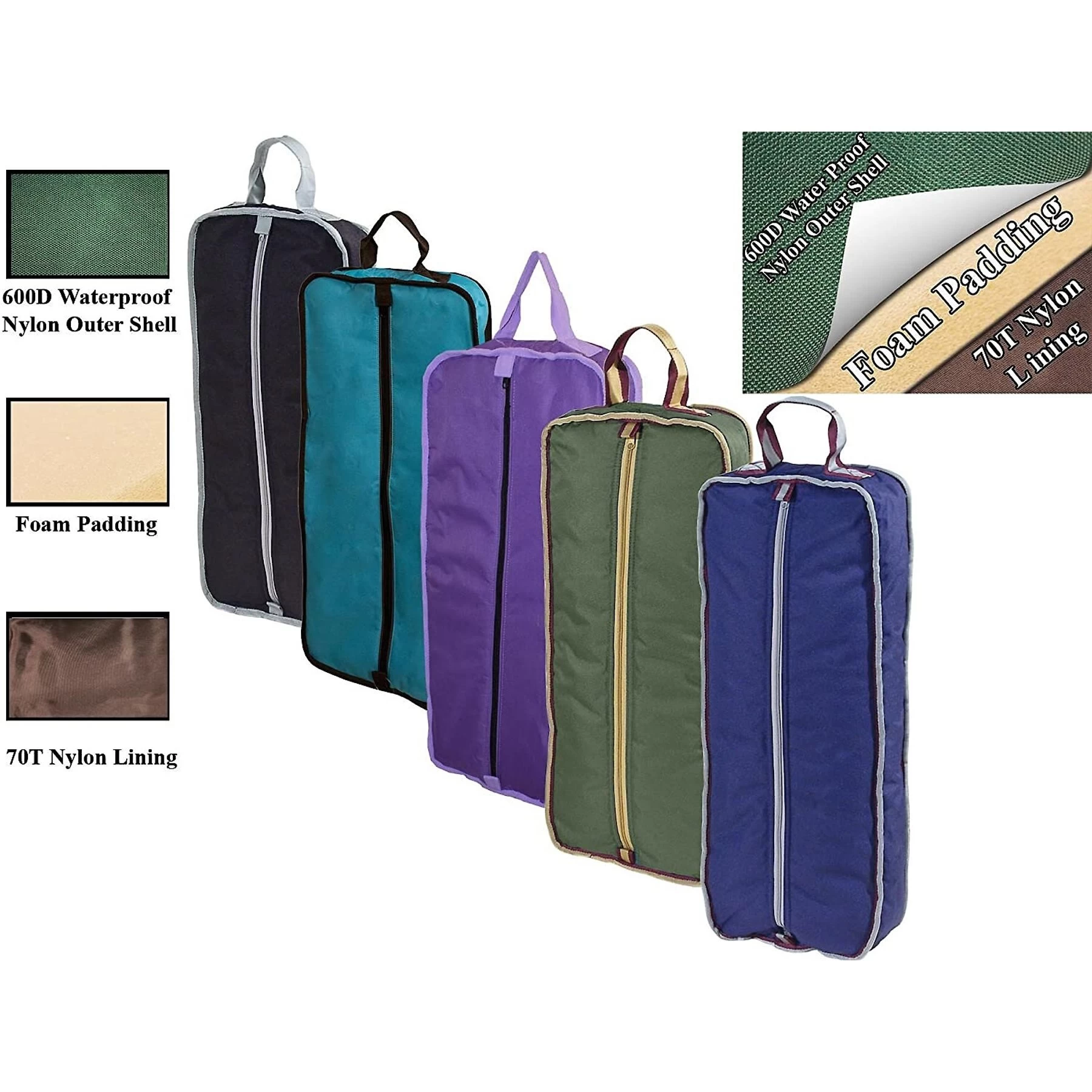 Derby Originals 3 Layer Padded Halter Bridle Horse Tack Carry Bag 2 Derby Originals 3 Layer Padded Halter Bridle Horse Tack Carry Bag - Image 2