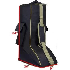 Derby Originals 600D Nylon Padded Tall English Riding Boot Carry Bag -Horse Supplies Shop 240200 PT3. AC SS1800 V1598562977