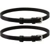 Derby Originals Premium English Leather Spur Straps With Keepers, Black