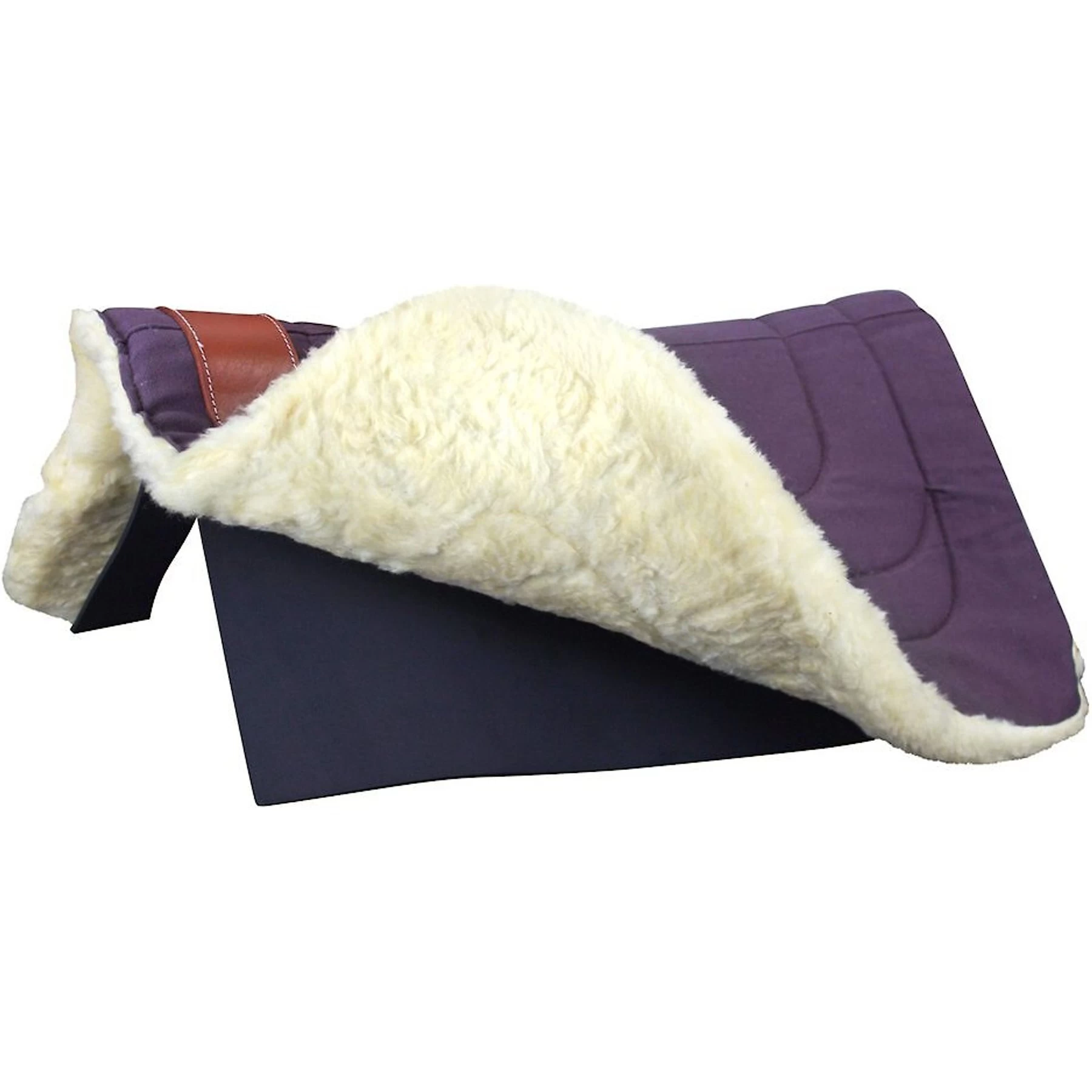 Derby Originals Universal Vented Neoprene Non-Slip Horse Saddle Pad, Black 2 Derby Originals Universal Vented Neoprene Non-Slip Horse Saddle Pad, Black - Image 2