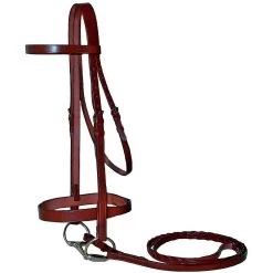 Paris Tack Classic Flat English Hunter Bridle With Laced Reins