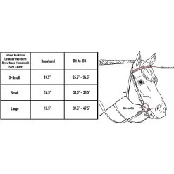 Tahoe Tack Double Stitched Leather Western Horse Browband Headstall -Horse Supplies Shop 245018 PT3. AC SS1800 V1598556352