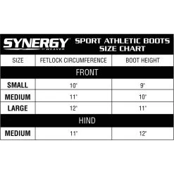 Weaver Leather Synergy Sport Athletic Hind Pair Horse Boots, Medium -Horse Supplies Shop 247213 PT2. AC SS1800 V1682102547