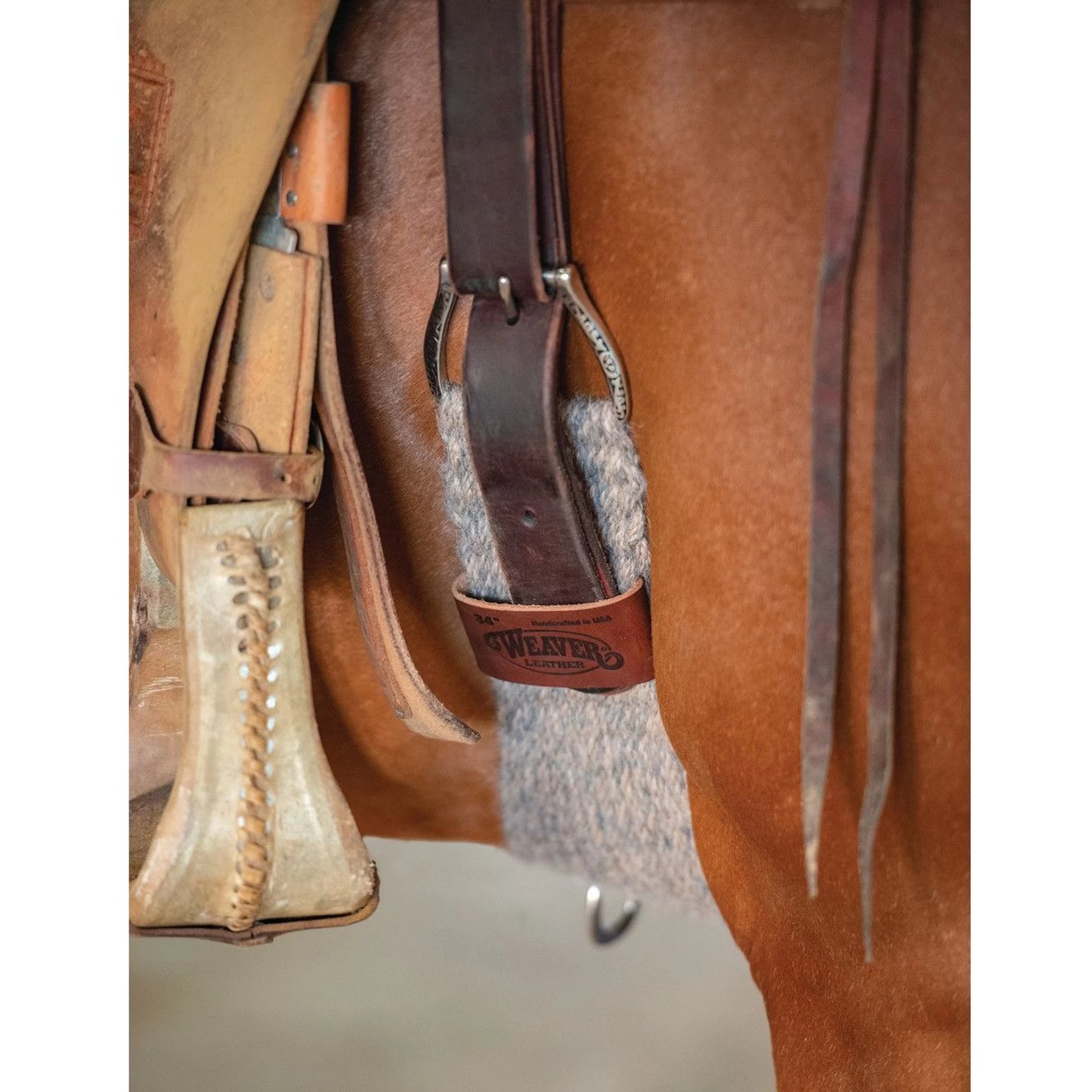 Weaver Leather Alpaca Straight Horse Cinch 2 Weaver Leather Alpaca Straight Horse Cinch - Image 2