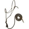 Weaver Leather Silvertip No. 95 Rope Horse Halter & 10-ft Lead