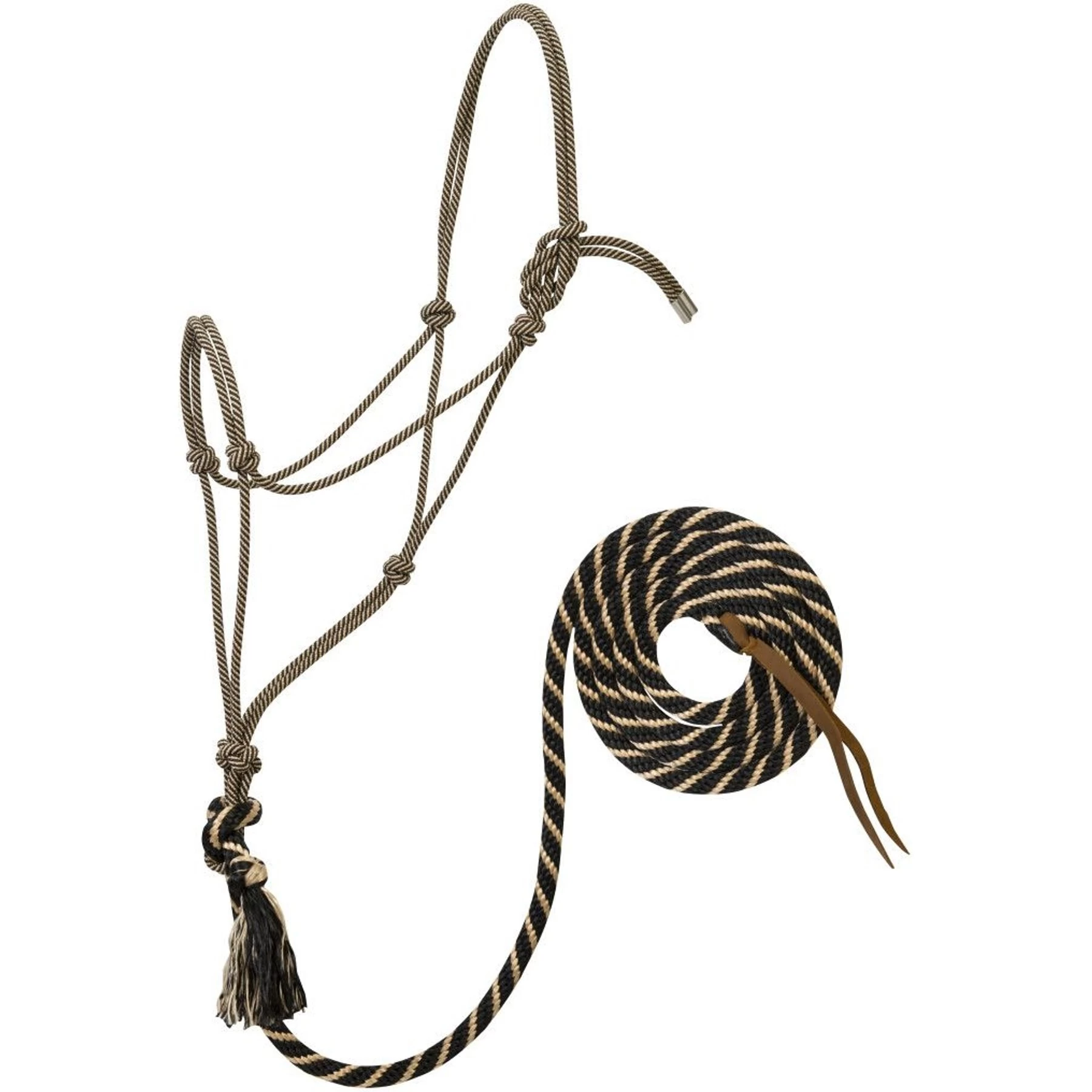 Weaver Leather Silvertip No. 95 Rope Horse Halter & 10-ft Lead 1 Weaver Leather Silvertip No. 95 Rope Horse Halter & 10-ft Lead