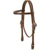 Weaver Leather Doubled & Stitched Leather Pony Browband Headstall