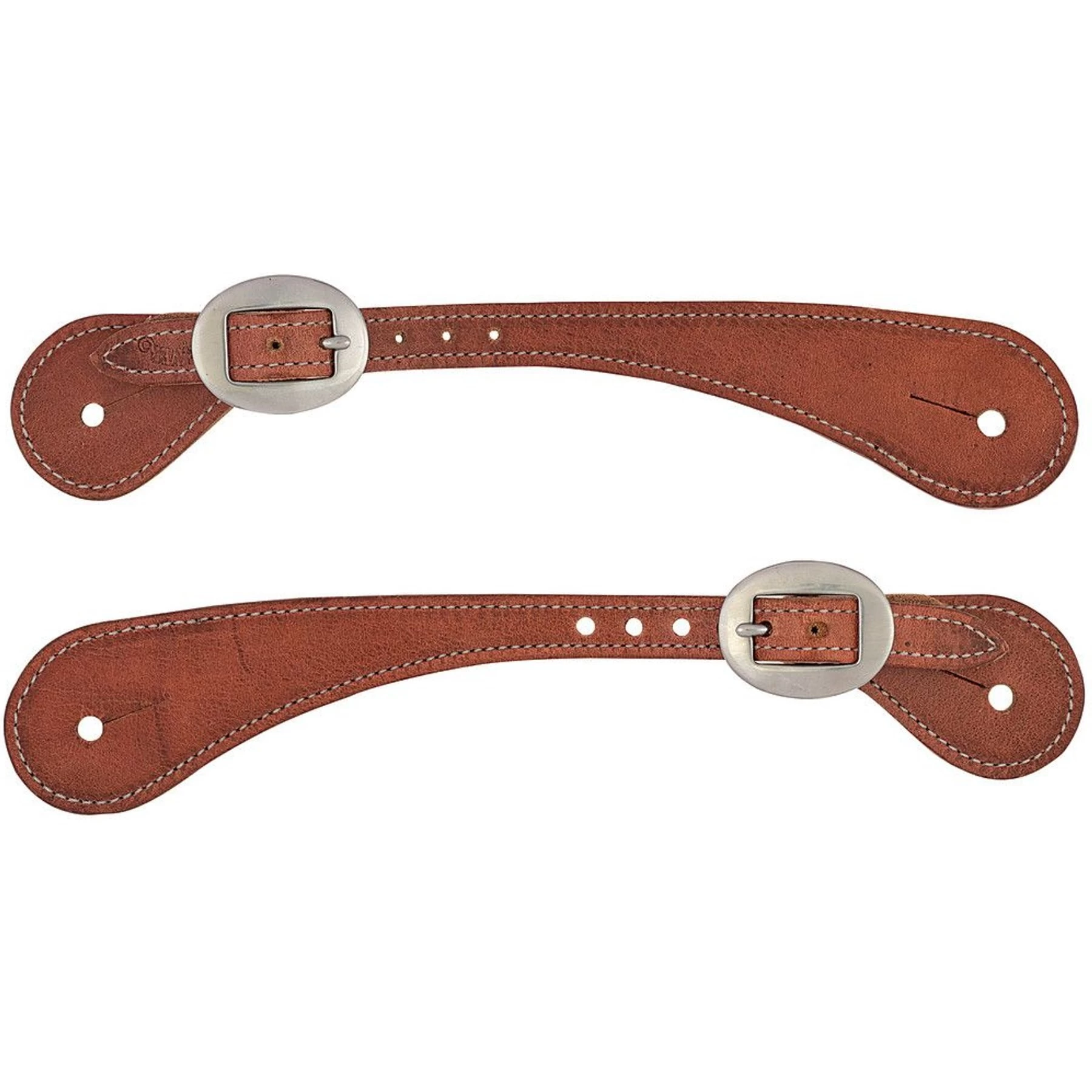 Weaver Leather Men's Shaped Harness Leather Spur Straps 1 Weaver Leather Men's Shaped Harness Leather Spur Straps