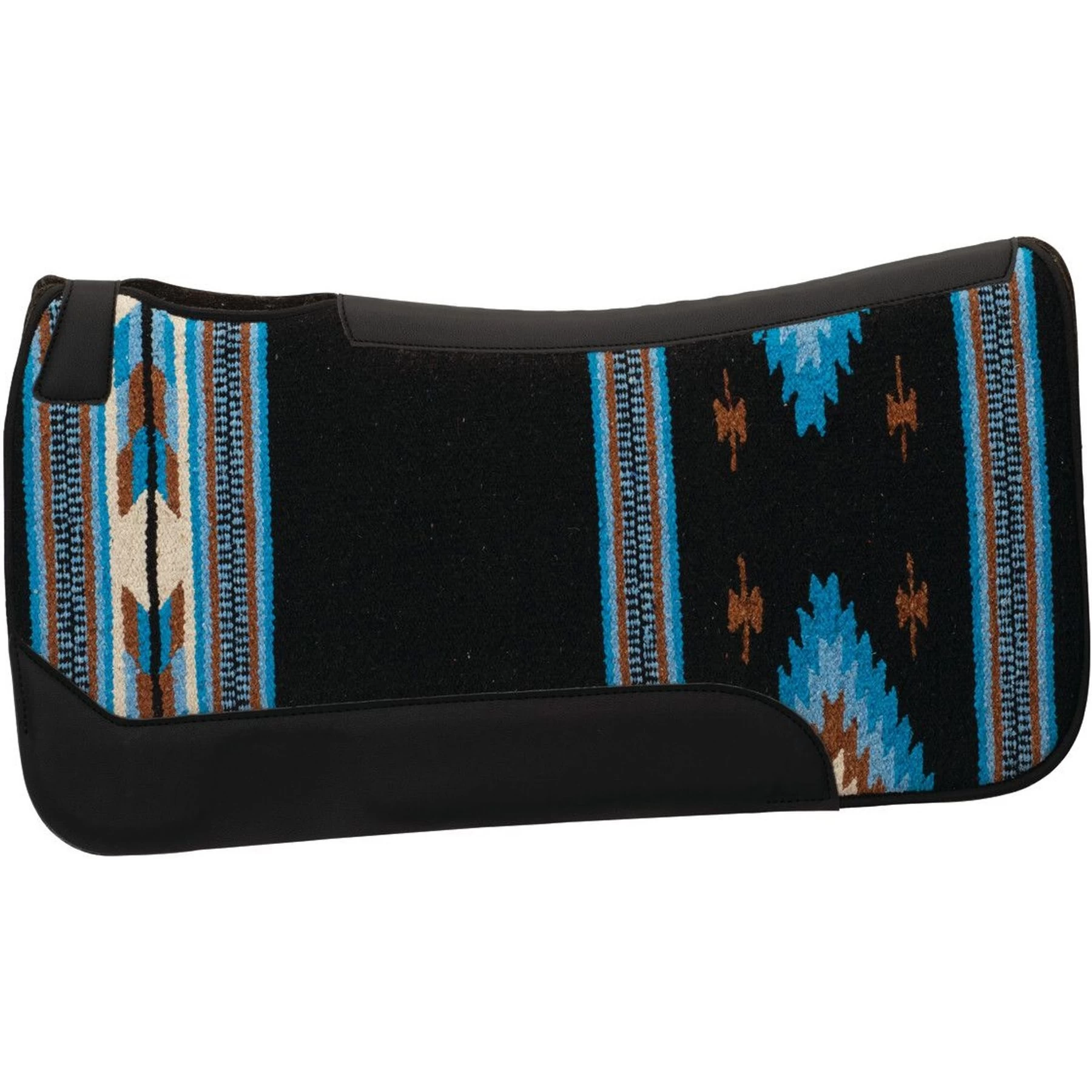 Weaver Leather Contoured Single Weave Wool Blend Horse Saddle Pad 1 Weaver Leather Contoured Single Weave Wool Blend Horse Saddle Pad