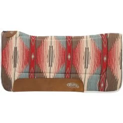 Weaver Leather Contoured Felt Insert & Merino Wool Fleece Bottom Horse Saddle Pad