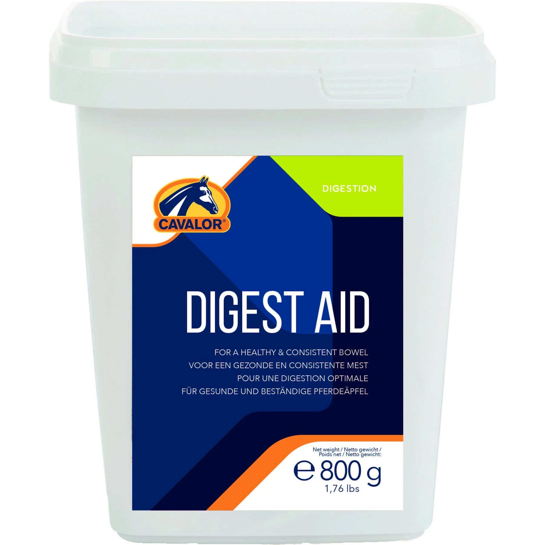 Cavalor Digest Aid Digestive Health Powder Horse Supplement, 800-gram Tub 1 Cavalor Digest Aid Digestive Health Powder Horse Supplement, 800-gram Tub