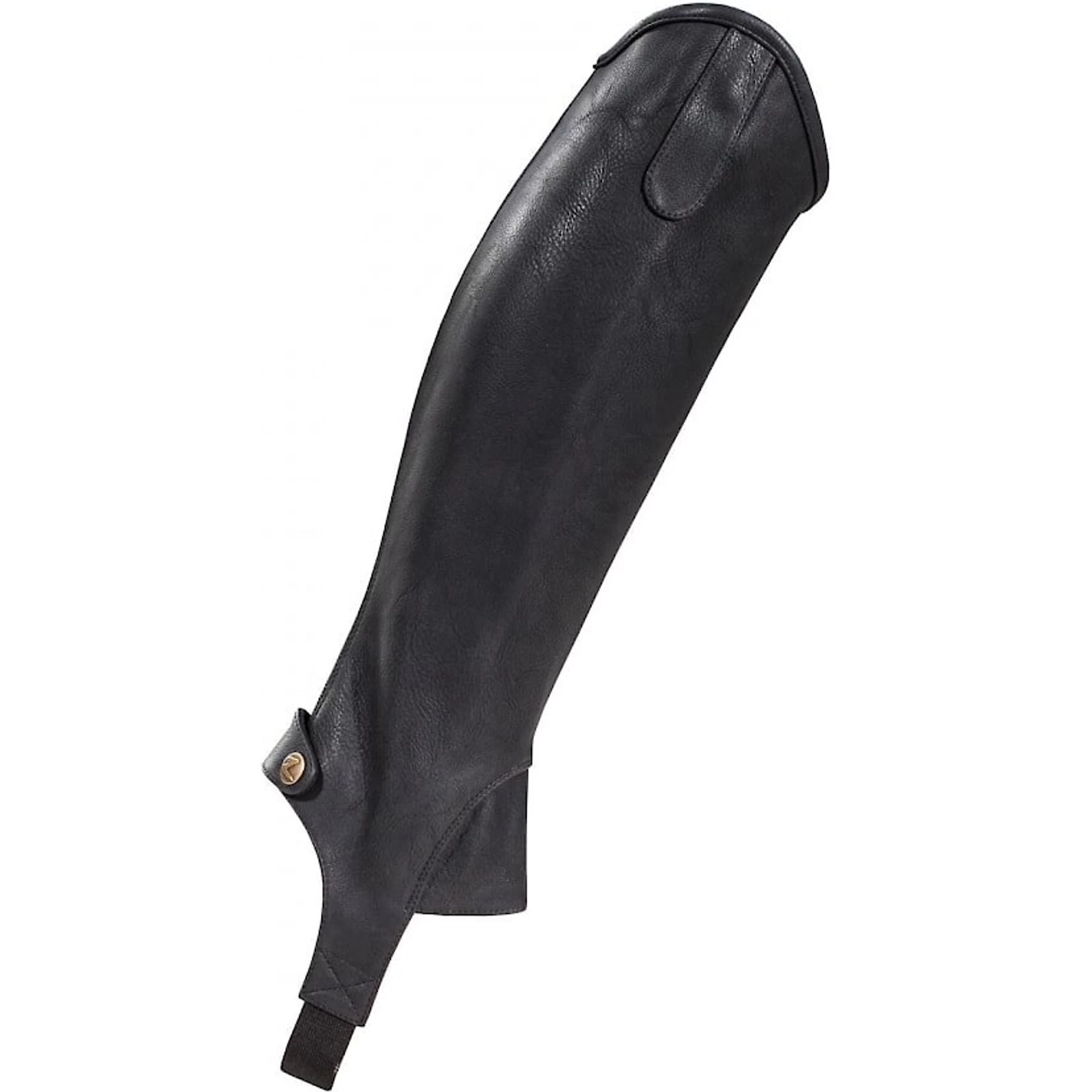 Horze Equestrian Desta Synthetic Half Chaps, Black 1 Horze Equestrian Desta Synthetic Half Chaps, Black