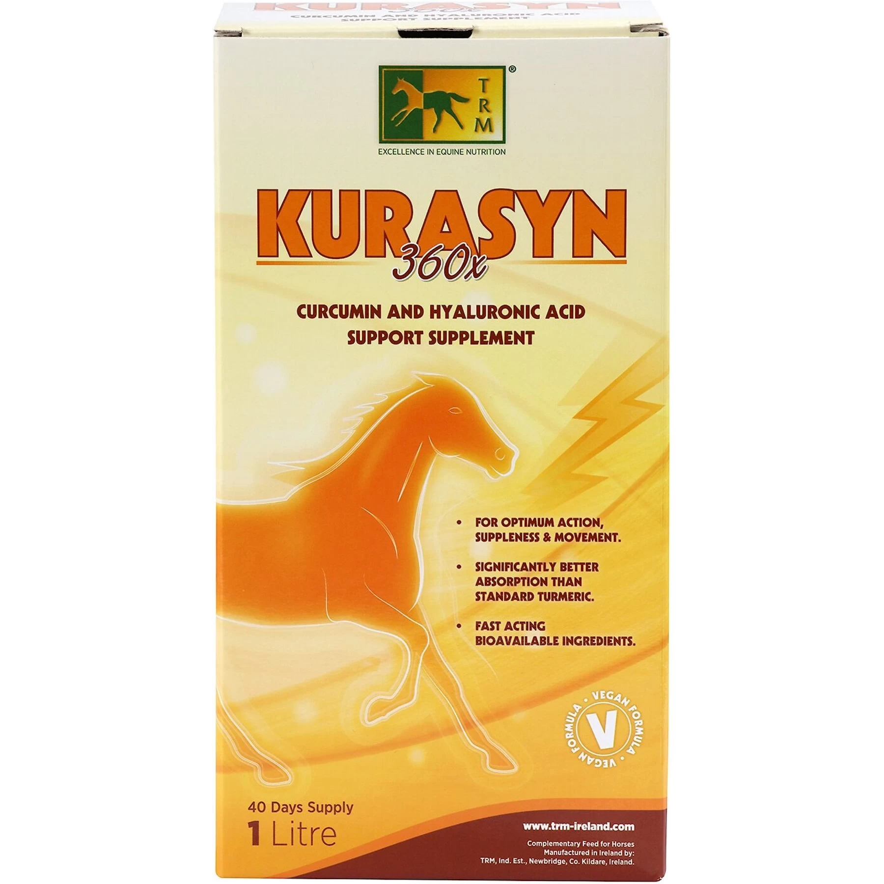 TRM Kurasyn 360x Hip & Joint Support Liquid Horse Supplement 1 TRM Kurasyn 360x Hip & Joint Support Liquid Horse Supplement