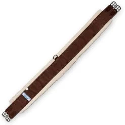 Stübben Removable Fleece Horse Long Girth, Brown
