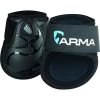 Shires Equestrian Products ARMA Carbon Fetlock Horse Boots, Black