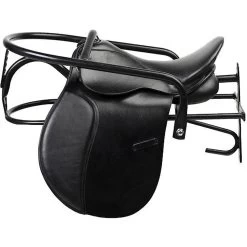 Horze Equestrian Lockable Horse Saddle Rack