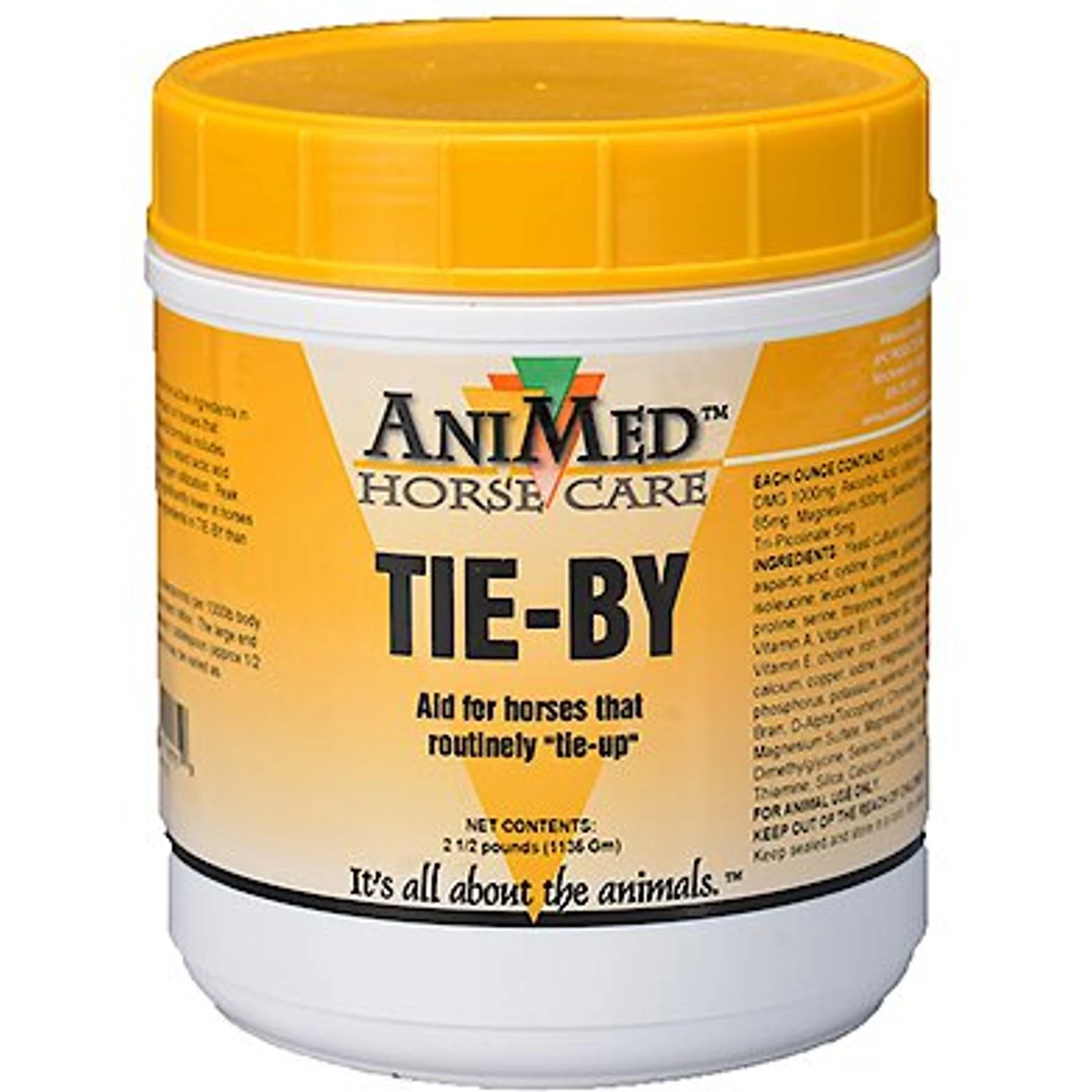 AniMed Tie-By Horse Supplement, 2.5-lb Tub 1 AniMed Tie-By Horse Supplement, 2.5-lb Tub