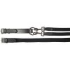Horze Equestrian Webbed Draw Horse Reins, Black