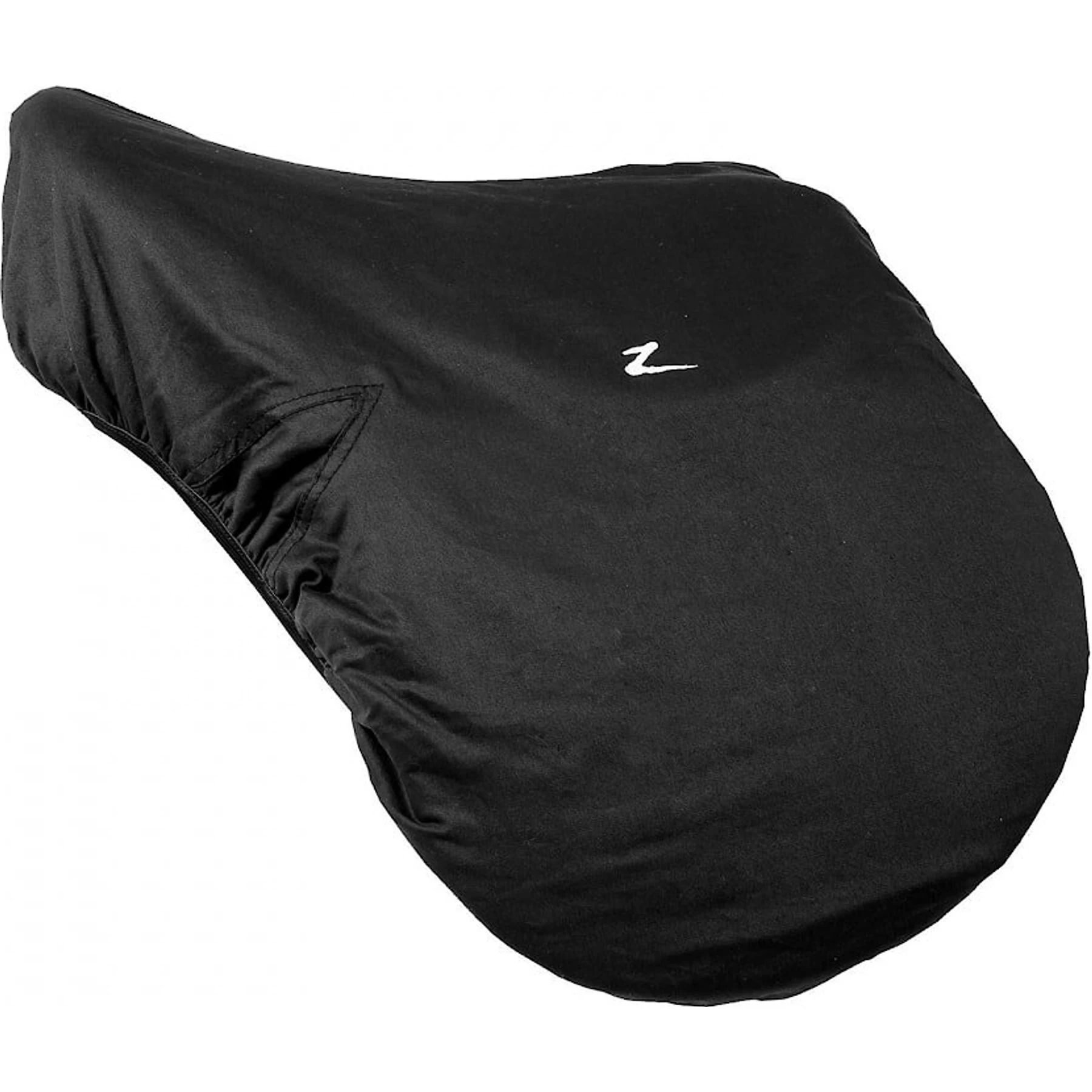 Horze Equestrian Fleece Lined Horse Saddle Cover, Black 1 Horze Equestrian Fleece Lined Horse Saddle Cover, Black