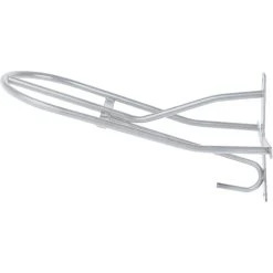 Horze Equestrian Horse Saddle Rack & Bridle Hook, Silver