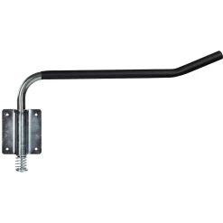 Horze Equestrian Compact Horse Saddle Rack, Black