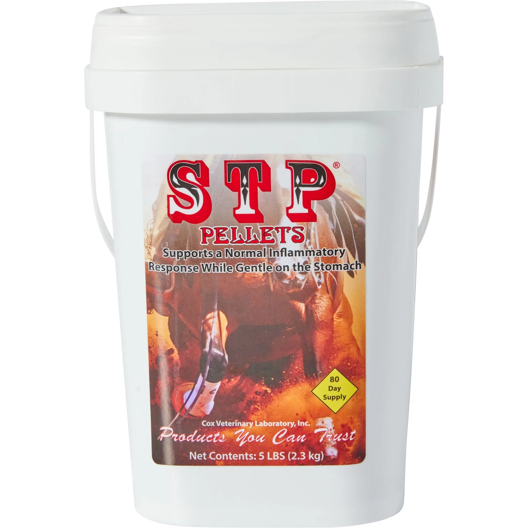 Cox Vet Lab STP Pellets Horse Supplement, 5-lb Bucket 1 Cox Vet Lab STP Pellets Horse Supplement, 5-lb Bucket