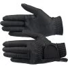 Horze Equestrian Eleanor Flex Fit Horse Riding Gloves, Black
