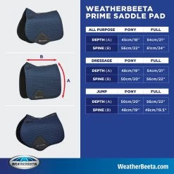 WeatherBeeta Prime Dressage Horse Saddle Pad -Horse Supplies Shop 281221 PT1. AC SS1800 V1617342727