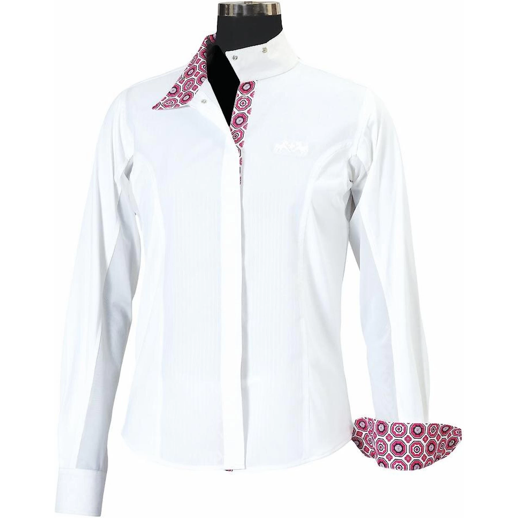 Equine Couture Children's Kelsey Long Sleeve Show Shirt 1 Equine Couture Children's Kelsey Long Sleeve Show Shirt