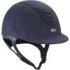 IRH IR4G Navy Amara Suede & Matte Navy Vent Riding Helmet