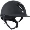 IRH IR4G Matte Black Finish & Gloss Black Vent Riding Helmet