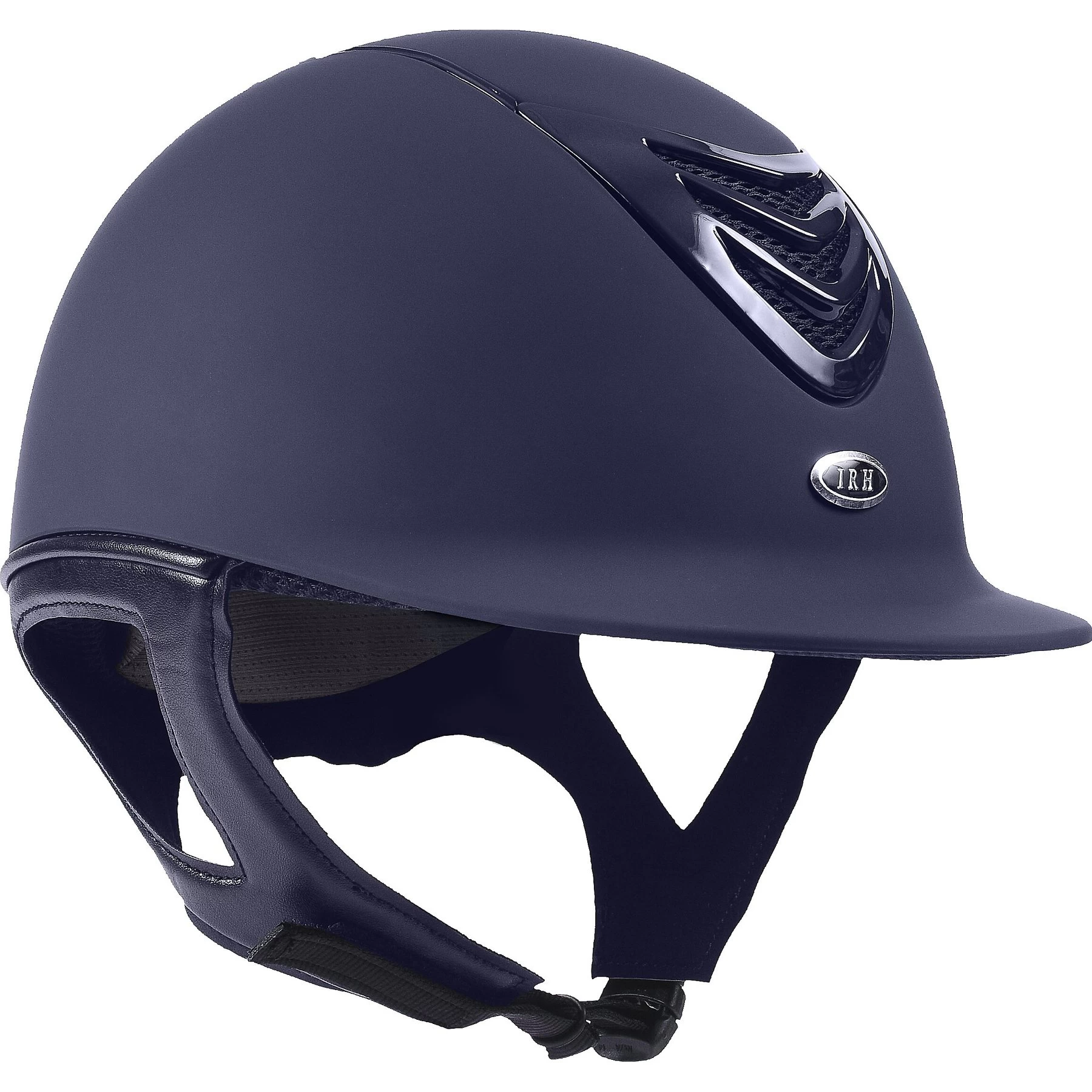 IRH IR4G Matte Navy Finish & Gloss Navy Vent Riding Helmet