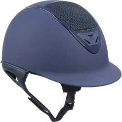 IRH XLT Matte Navy Finish & Gloss Navy Frame Riding Helmet