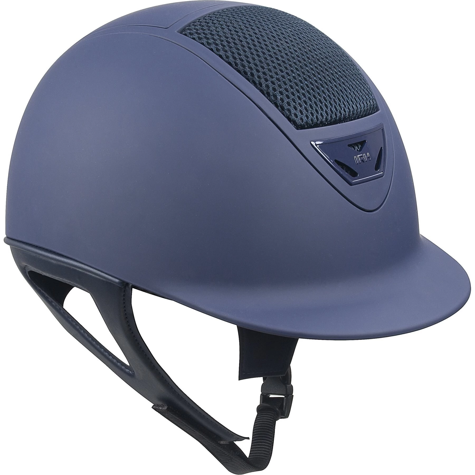 IRH XLT Matte Navy Finish & Matte Navy Frame Riding Helmet 1 IRH XLT Matte Navy Finish & Matte Navy Frame Riding Helmet