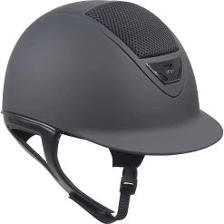 IRH XLT Matte Black Finish & Matte Black Frame Riding Helmet