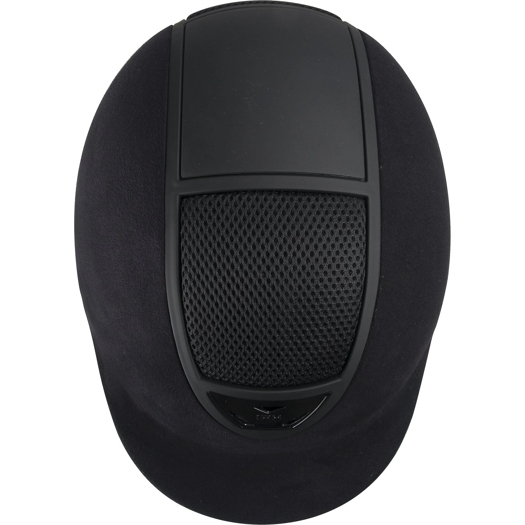 IRH XLT Black Amara Suede & Matte Black Frame Riding Helmet 4 IRH XLT Black Amara Suede & Matte Black Frame Riding Helmet - Image 4