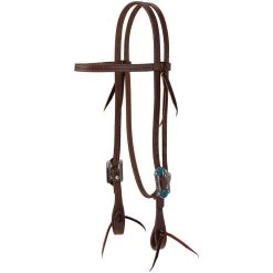 Weaver Leather ProTack Designer Hardward Horse Browband Headstall