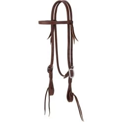 Weaver Leather ProTack Oiled Pineapple Knot Horse Browband Headstall