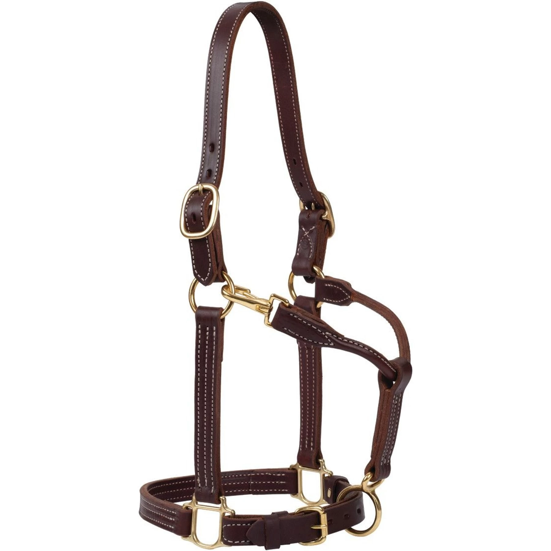 Weaver Leather Oiled Canyon Rose Track Horse Halter 1 Weaver Leather Oiled Canyon Rose Track Horse Halter