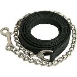 Gatsby Leather Horse Lead & Chain