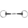 Horze Equestrian Rubber Oval Link Eggbutt Snaffle Horse Bit