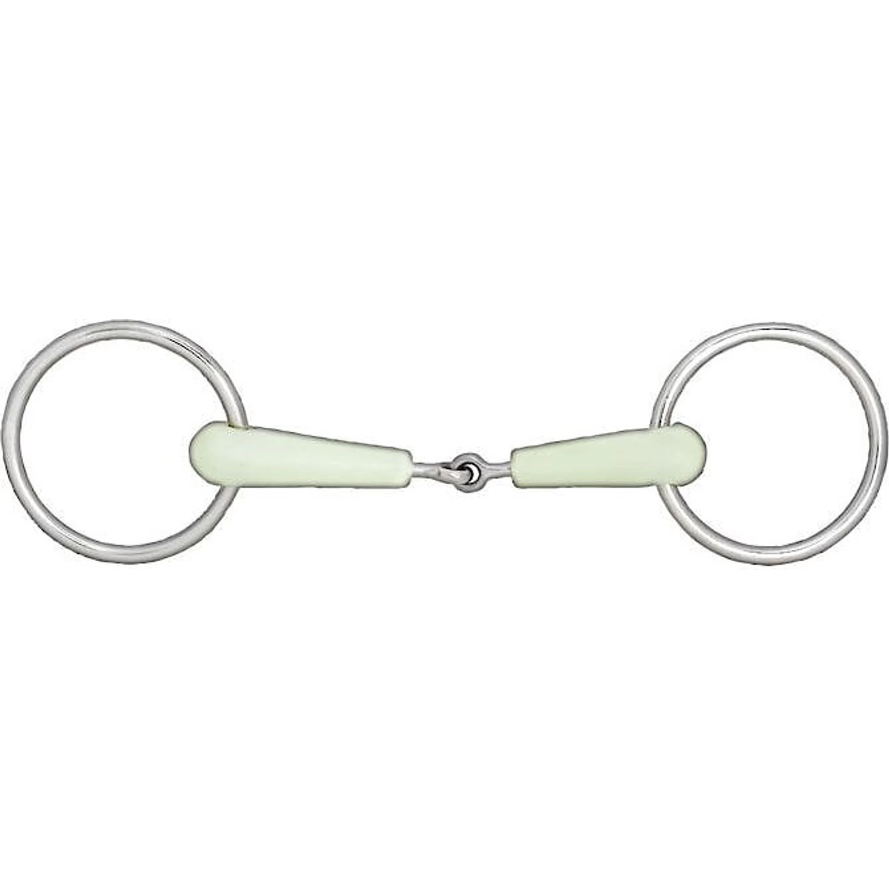 Horze Equestrian Apple Flavor Loose Ring Snaffle Horse Bit 1 Horze Equestrian Apple Flavor Loose Ring Snaffle Horse Bit