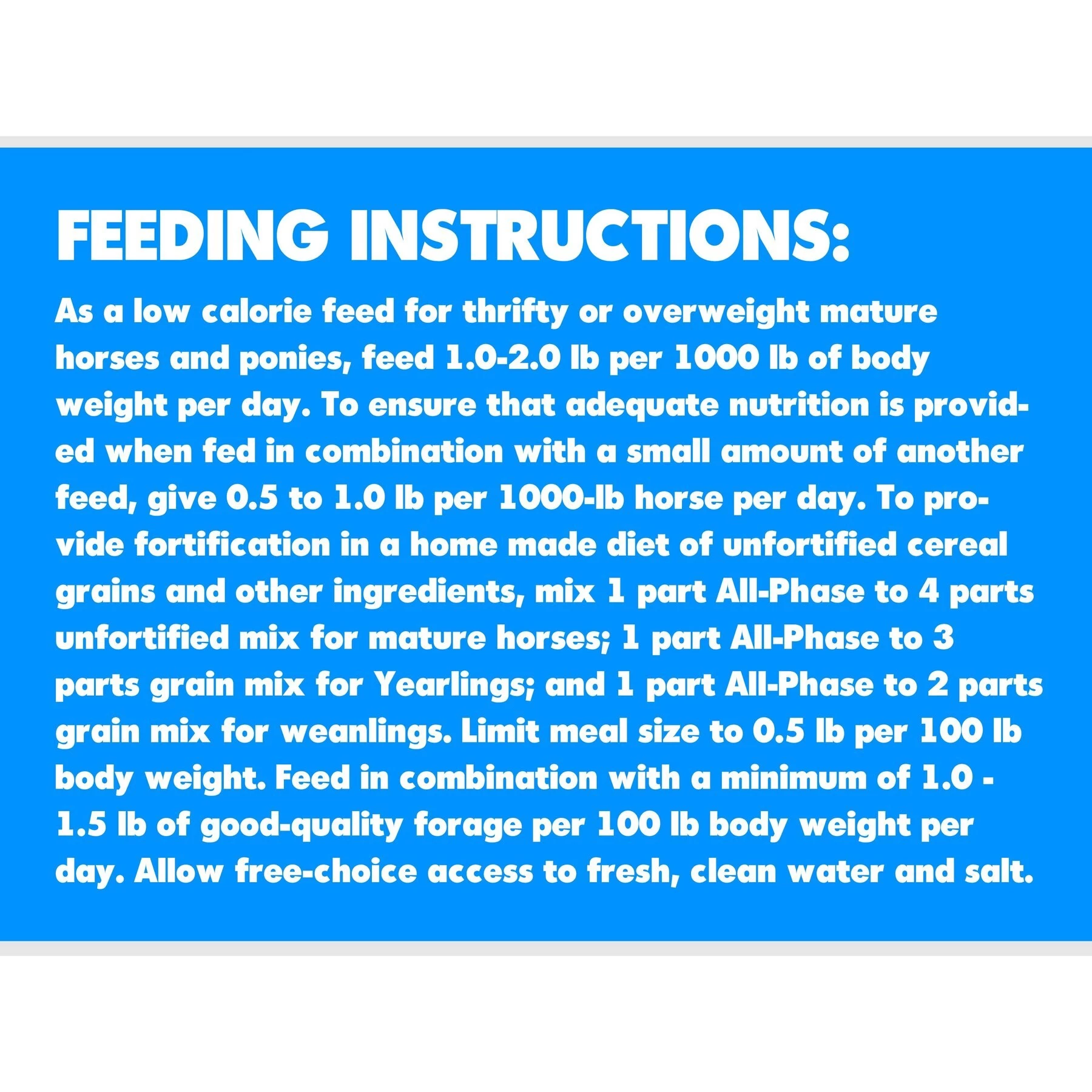 Kentucky Equine Research All-Phase Low-Starch Ration Balancer Pellet Horse Supplement, 44-lb Bag 3 Kentucky Equine Research All-Phase Low-Starch Ration Balancer Pellet Horse Supplement, 44-lb Bag - Image 3