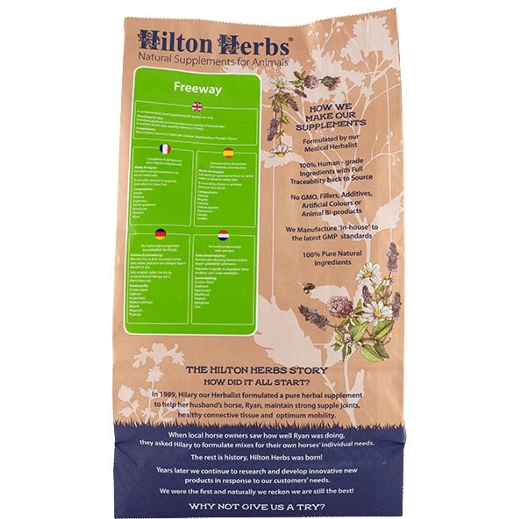 Hilton Herbs Freeway Horse Supplement, 2.2-lb Bag 2 Hilton Herbs Freeway Horse Supplement, 2.2-lb Bag - Image 2