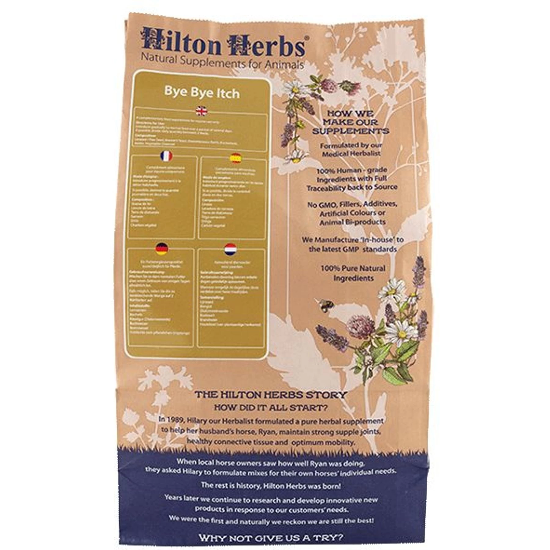 Hilton Herbs Bye Bye Itch Horse Supplement, 4.4-lb Bag 2 Hilton Herbs Bye Bye Itch Horse Supplement, 4.4-lb Bag - Image 2